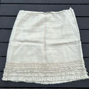 Tommy Bahama women’s lined skirt shell 100% linen lighting 100% cotton